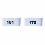 Placa para Numeração de Gaiolas - 161 ao 170
