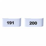 Placa para Numeração de Gaiolas - 191 ao 200