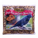 Nutripássaros - Ração Oleosa Sabiá E Pássaro Preto - Mamão - 500g