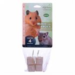 Bloco com Argila - Carvão - Roedores Pequenos - 40g