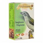 Nutripássaros - Insetívoros e Frugívoros - 350g