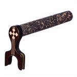 Dorminhoco Flor 12mm - Cortiça Preta Malha Larga - Marrom