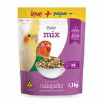 Prefere Mix - Calopsita, Agapornis e Periquito - 1,1kg