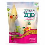 Megazoo - Calopsita Natural -  Frutas e Legumes - 350g