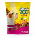Megazoo - Farinhada Calopsita - Mel - Ovos e Propólis - 300g