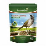 Reino das Aves - Trinca Ferro - Boiadeiro Sementes - 4kg 