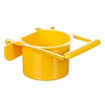 Caneca Plástica para Papagaio com Aba e Gancho - 100ml - imagem 2