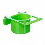 Caneca Plástica para Papagaio com Aba e Gancho - 100ml - imagem 6