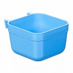 Caneca Plástica Quadrada para Canto de Gaiola com Gancho - 200ml - imagem 7