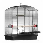 Gaiola Max Duplex Epoxi Preta - Malha Larga