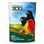 Megazoo - Alimento Extrusado -  Soft Germinex - Pássaros Granívoros - 900g