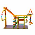 Brinquedo Play Playground Gigante com 3 escadas para Papagaio - imagem 2