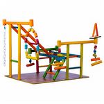 Brinquedo Play Playground Gigante com 3 escadas para Papagaio - imagem 3