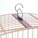 Gaiola Sabiá Arco Luxo Cedrinho - Fibra - Malha Larga - imagem 5