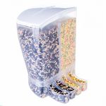 Comedouro Dispenser de Sementes - 4 Bicos com Divisor - imagem 2