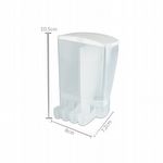 Comedouro Dispenser de Sementes - 4 Bicos com Divisor - imagem 3
