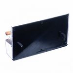Comedouro Muro Alto com Poleiro - Preto e Cristal - imagem 3