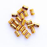 Anilhas Fechadas para Marcação - 2.2 mm - Coleiro - 20 un. - Dourado - imagem 2