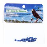 Anilhas Fechadas para Marcação - 3.0 mm - Bicudo - 20 un. - Azul Escuro
