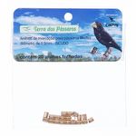 Anilhas Fechadas para Marcação - 3.0 mm - Bicudo - 20 un. - Dourado
