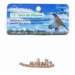Anilhas Fechadas para Marcação - 3.5 mm - Trinca Ferro - 20 un. - Dourado
