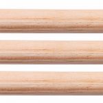 Kit 3 Poleiros de Pinus Liso - 32 mm x 1 metro