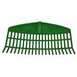 Vassoura Plástica para Jardim nº  21 - Sem cabo - Verde - imagem 2