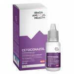 Cetoconazol 20% Ibasa 20ml - Suspenção Oral Antifúngico para Cães e Gatos
