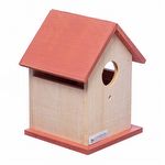 Casinha para Pássaros Livres - PV2 - Vermelho