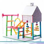 Brinquedo Playground Papagaio com Casinha - imagem 5
