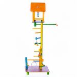Brinquedo Play Gigante Playground Trapézio com Casinha -  Colorido - imagem 4