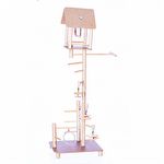 Brinquedo Play Gigante Playground Trapézio com Casinha - Natural - imagem 4
