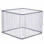 Cercadinho Tubular Auau Preto - 80x80cm 