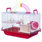 Gaiola Hamster Jerry Natureza Tubos Divertidos - imagem 3