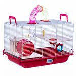 Gaiola Hamster Jerry Natureza Tubos Divertidos