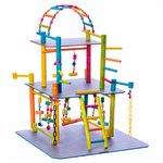 Brinquedo Playground Fantasia para Papagaio - Colorido