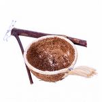 Ninho para Criação Curió, Patativa, Tarim e Pintassilgo Fibra de Coco Presilha e Galho - NH22 
