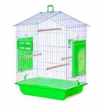 Gaiola Aberta Calopsita Básica Desmontável - Verde - imagem 3