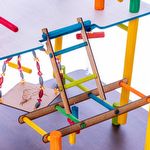 Brinquedo Play Playground Fantasia com Casa - Colorido - imagem 5