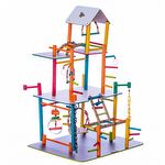 Brinquedo Play Playground Fantasia com Casa - Colorido
