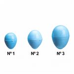 Ovo Indez Nº 2 Canário Médio - Azul - imagem 2