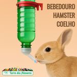 Bebedouro para Hamster e Coelho - Bico Acrílico - 500ml - imagem 4