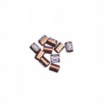 Anilhas Fechadas para Marcação - 2.4 mm - Pintassilgo - 10 un. - Bronze Claro - imagem 2