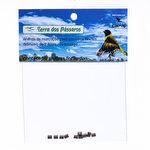 Anilhas Fechadas para Marcação - 2.4 mm - Pintassilgo - 10 un. - Bronze Claro