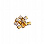 Anilhas Fechadas para Marcação - 2.4 mm - Pintassilgo - 10 un. - Dourado - imagem 2