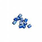 Anilhas Fechadas para Marcação - 2.8 mm - Azulão - Canário da Terra - 10 un. - Azul Escuro - imagem 2
