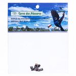 Anilhas Fechadas para Marcação - 2.8 mm - Azulão - Canário da Terra - 10 un. - Bronze Claro