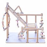Brinquedo Play Playground Papagaio Escada Natural - imagem 2