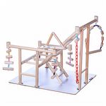 Brinquedo Play Playground Papagaio Escada Natural - imagem 5