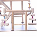 Brinquedo Play Playground Papagaio Escada Natural - imagem 7